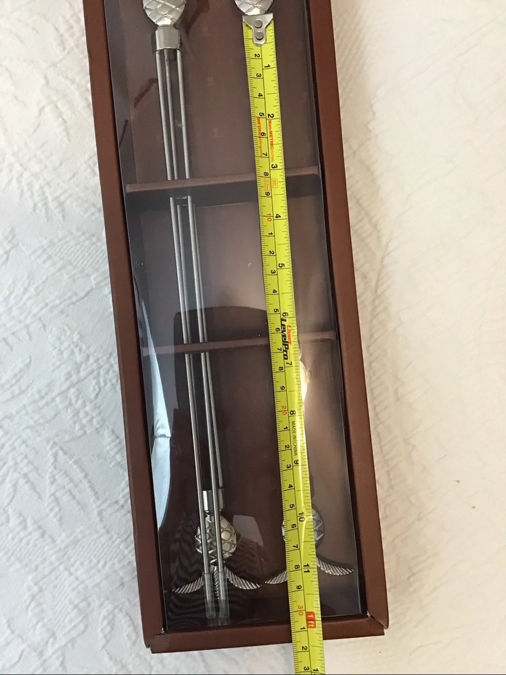 Set of 4 Williams-Sonoma Stainless Steel Pineapple Design Skewers